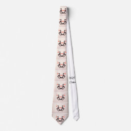 Inkblot Neckties (kaart 3) Stropdas