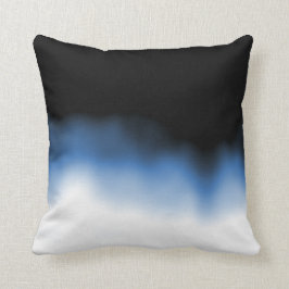 Inkblot Ombre Blue Kussen