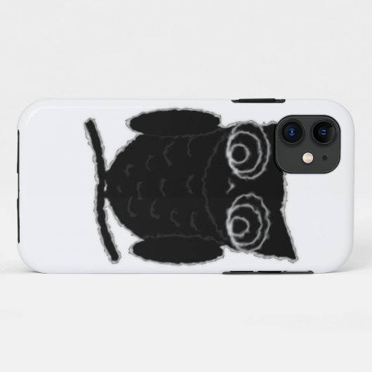 Inkblot Owl Case-Mate iPhone Case (Achterkant (horizontaal))