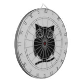 Inkblot Owl Dartbord (Voorkant Links)