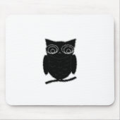 Inkblot Owl Muismat (Voorkant)