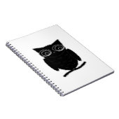 Inkblot Owl Notitieboek (Rechterzijde)