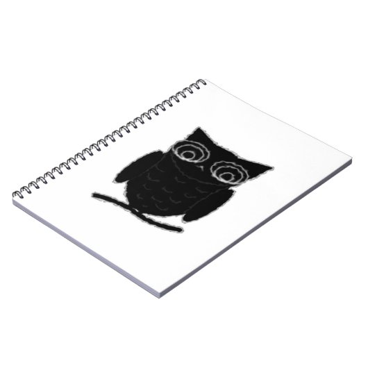 Inkblot Owl Notitieboek (Linkerzijde)