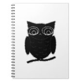 Inkblot Owl Notitieboek (Voorkant)