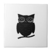 Inkblot Owl Tegeltje (Voorkant)