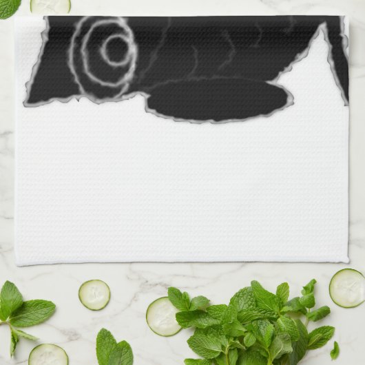 Inkblot Owl Theedoek (Gevouwen)