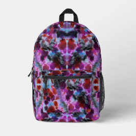Inkblot van de Purpinklue Bedrukte Rugzak