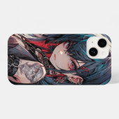 Inked Anime Girl iPhoneCase iPhone Hoesje (Achterkant horizontaal)