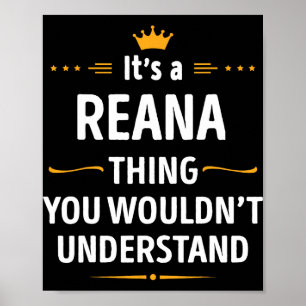 Inked Creation - Het is een Reana-ding dat je niet Poster