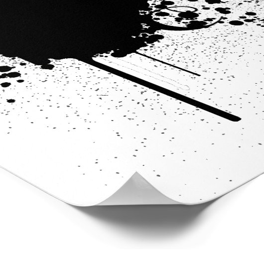 Inked Crows Poster (Hoek)