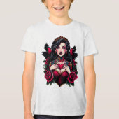 Inked Fairy Tale Queen Tri-Blend Shirt (Voorkant)