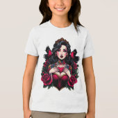 Inked Fairy Tale Queen Tri-Blend Shirt (Voorkant)