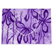 Inked Flowers - Lila Groot Cadeauzakje (Voorkant)