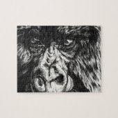Inked Gorilla Puzzle Legpuzzel (Horizontaal)