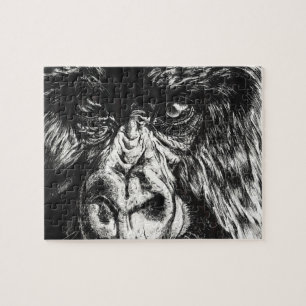 Inked Gorilla Puzzle Legpuzzel