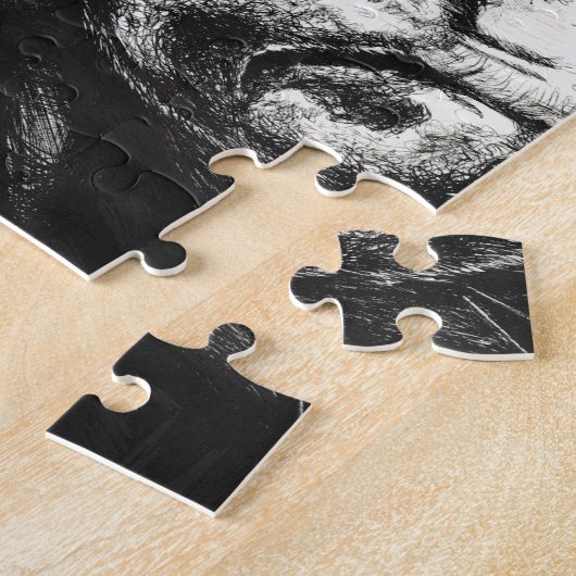 Inked Gorilla Puzzle Legpuzzel (Zijkant)