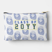 Inked Lion Mascot School Afstuderen Jaar Etui (Achterkant)