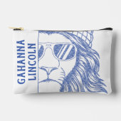 Inked Lion Mascot School Afstuderen Jaar Etui (Voorkant)