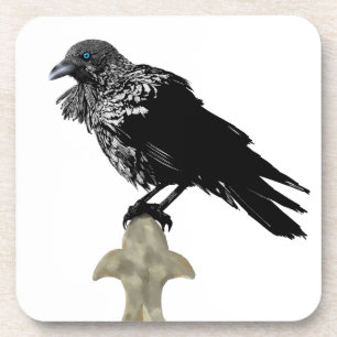 Inked Raven Bier Onderzetter