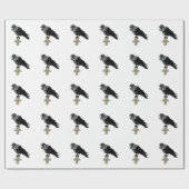 Inked Raven Cadeaupapier (Vlak)