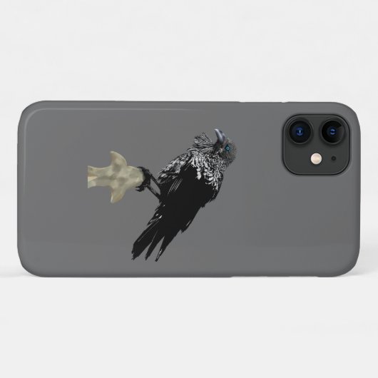 Inked Raven Case-Mate iPhone Case (Achterkant (horizontaal))