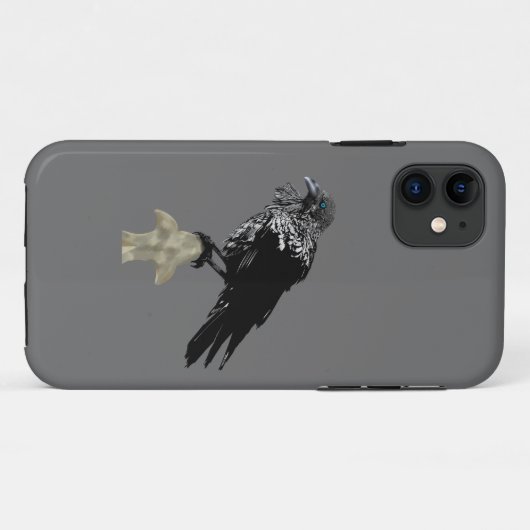 Inked Raven Case-Mate iPhone Case (Achterkant (horizontaal))