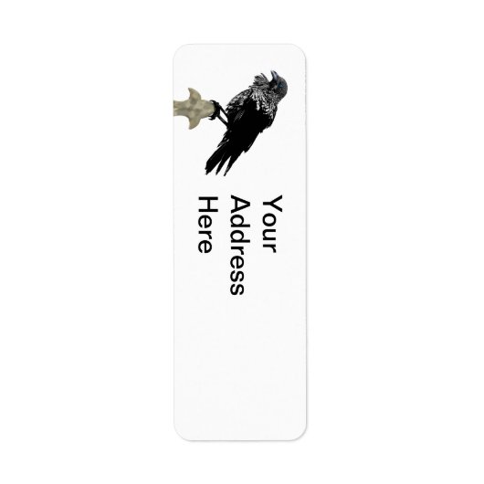 Inked Raven Etiket (Voorkant)