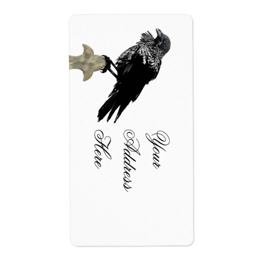 Inked Raven Etiket (Voorkant)
