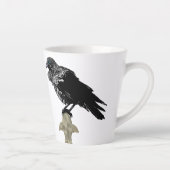 Inked Raven Latte Mok (Rechts)