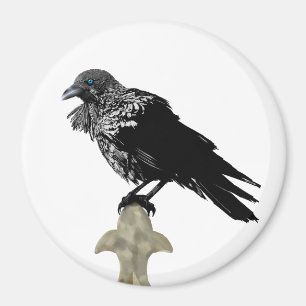 Inked Raven Magneet