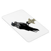 Inked Raven Magneet (Rechterzijde)