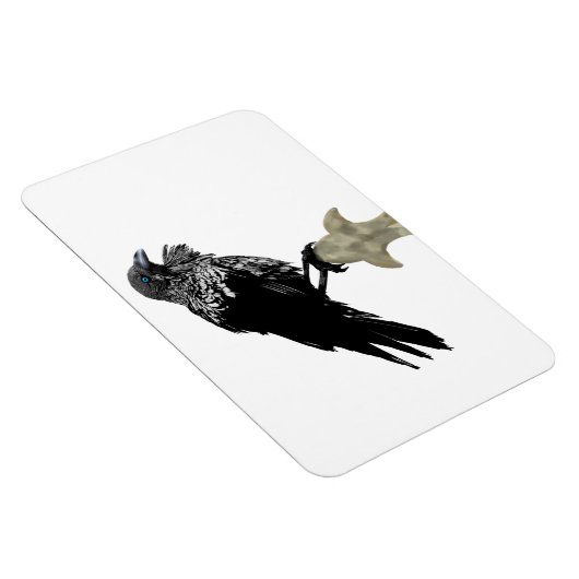 Inked Raven Magneet (Rechterzijde)