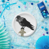 Inked Raven Papieren Bordje (Feest)