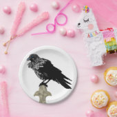 Inked Raven Papieren Bordje (Feest)