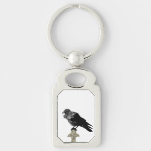 Inked Raven Sleutelhanger