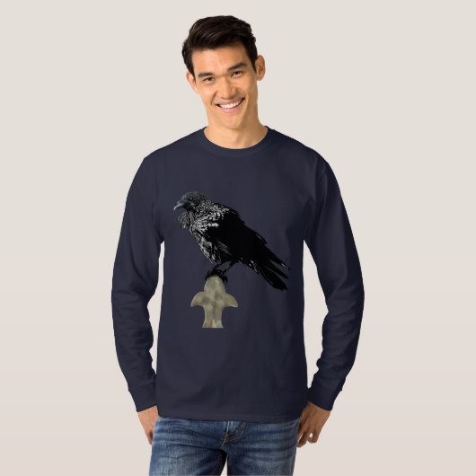 Inked Raven T-shirt (Voorkant volledig)