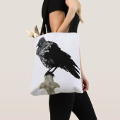 Inked Raven Tote Bag (Dichtbij)