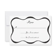 Inked Ribbon Response Kaart