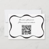 Inked Ribbon Response Kaart (Achterkant)