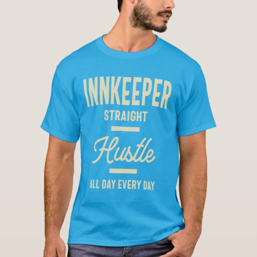 Inkeeper Cadeau Funny Job Title Professional T-shirt (Voorkant)