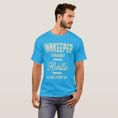 Inkeeper Cadeau Funny Job Title Professional T-shirt (Voorkant volledig)