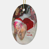 Inkerbella staat onder je boomversiering keramisch ornament (Links)