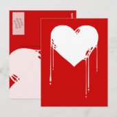 _inkhart briefkaart (Voorkant / Achterkant)