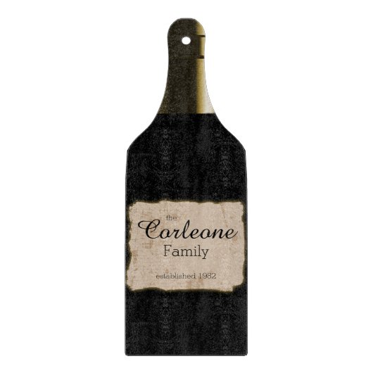 Inklapbord voor hedendaagse goudwijn snijplank (Voorkant)