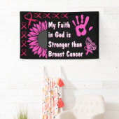 Inkleuren Faith Borstkanker Overlevende banner ide (Insitu)