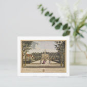 Inkleuring 1760 Print Kasteel De Essenburg Briefkaart (Staand voorkant)