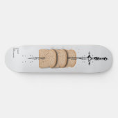 inkofahma x breadinthemicrogolf : v.001 persoonlijk skateboard (Horizontaal)