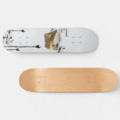 inkofahma x breadinthemicrowave : v.002 persoonlijk skateboard (Horizontaal)