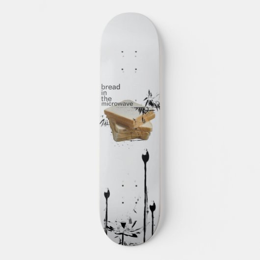 inkofahma x breadinthemicrowave : v.002 persoonlijk skateboard (Voorkant)