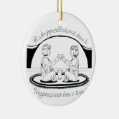 Inkoktober 2018 Dag 29 - Deel Joy Keramisch Ornament (Rechts)